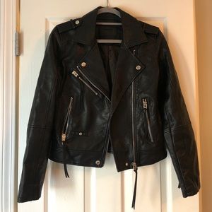 Blank NYC faux leather jacket